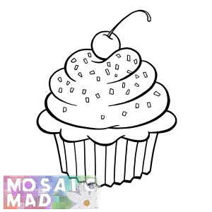 Food CUPCAKE 3 Pattern