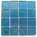 GLITTER SILVER 25x25