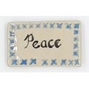 Mosaic Insert: Ceramic Word Tile -Joy