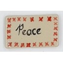 Mosaic Insert: Ceramic Word Tile -Joy