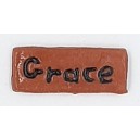 Mosaic Insert: Ceramic Word Tile -Joy